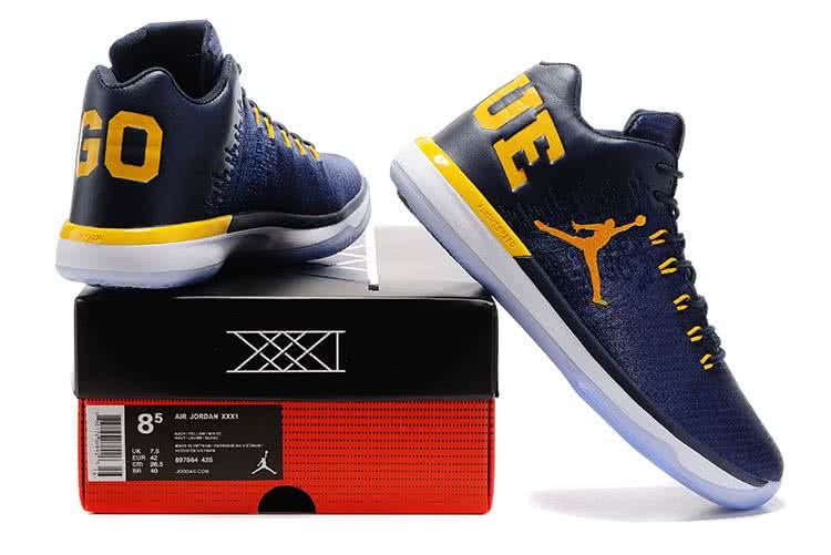 Air Jordan 31 Black And Yellow Men 3
