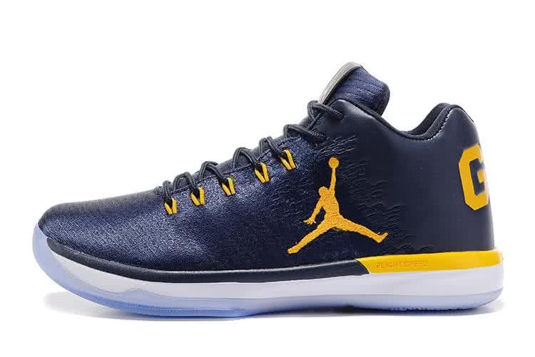 Air Jordan 31 Black And Yellow Men 2
