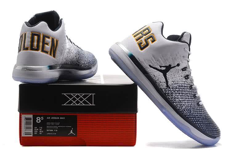 Air Jordan 31 White And Grey Men 3