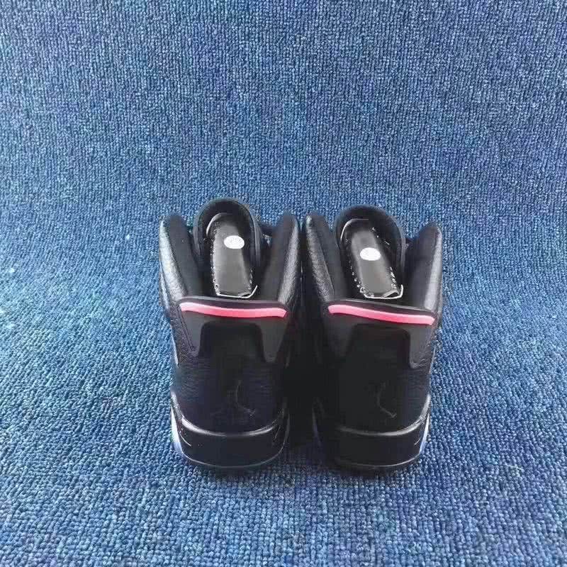 Air Jordan 6 Black And Pink Women 2