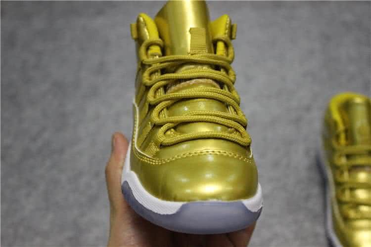 Air Jordan 11 Kids Golden Upper 7