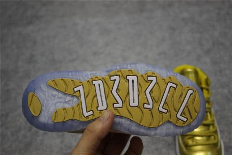 Air Jordan 11 Kids Golden Upper 9