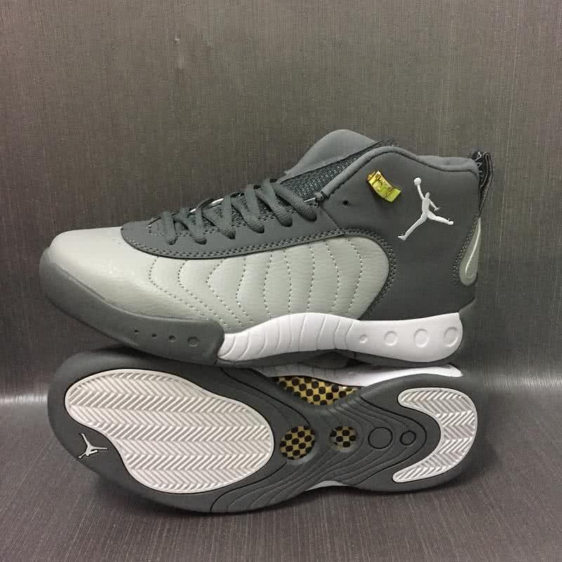 Air Jordan 12 Grey And White Men 7