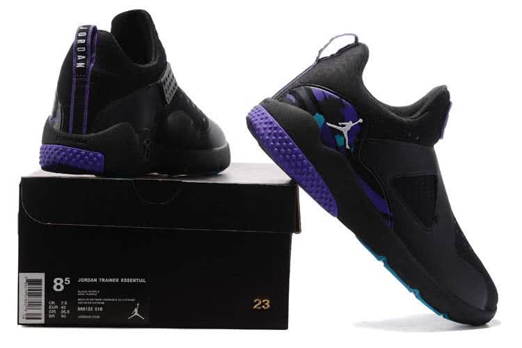 Air Jordan 8 Black And Blue Men 2