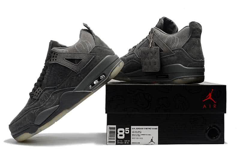 KAWS x Air Jordan 4 Grey Children 7