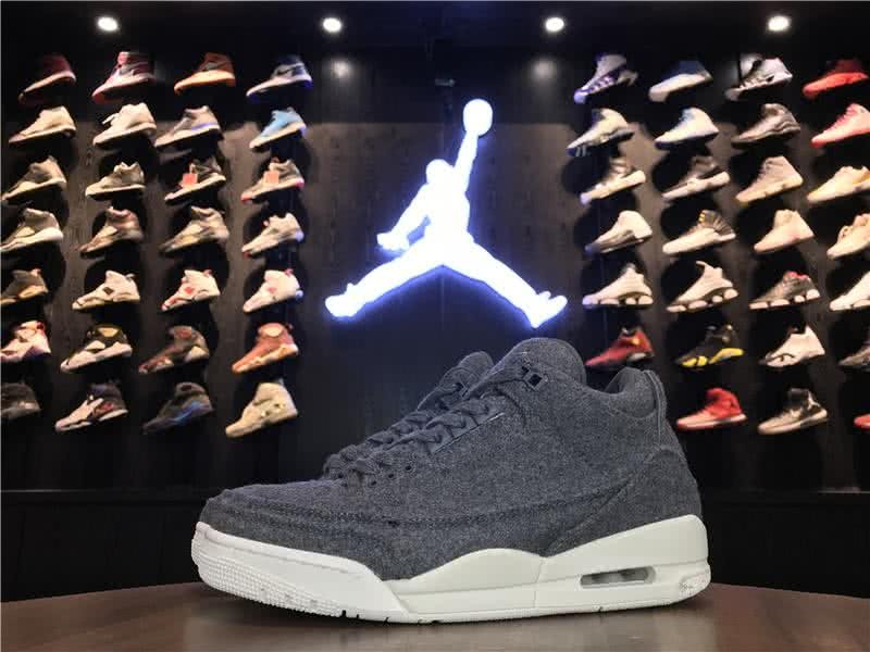 Air Jordan 3 Wool Grey Men 6
