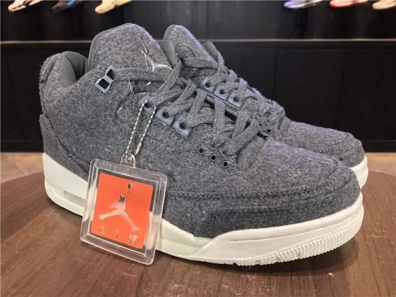 Air Jordan 3 Wool Grey Men 8