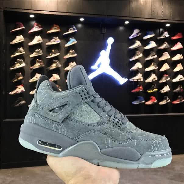 KAWS x Air Jordan 4 Cool Grey Men 4