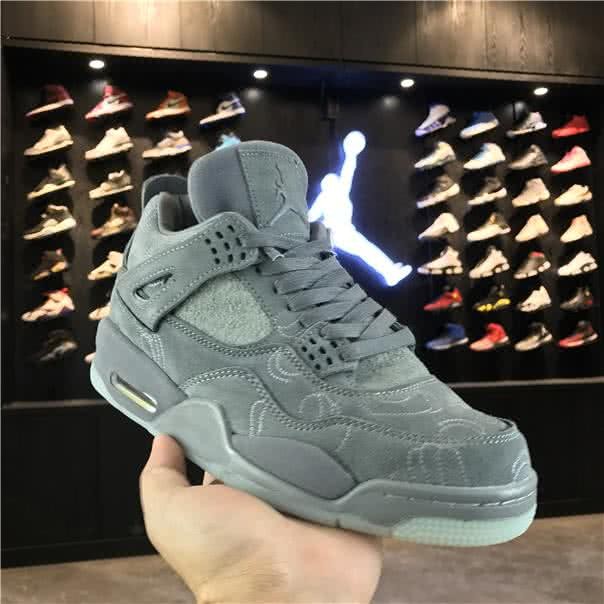 KAWS x Air Jordan 4 Cool Grey Men 2