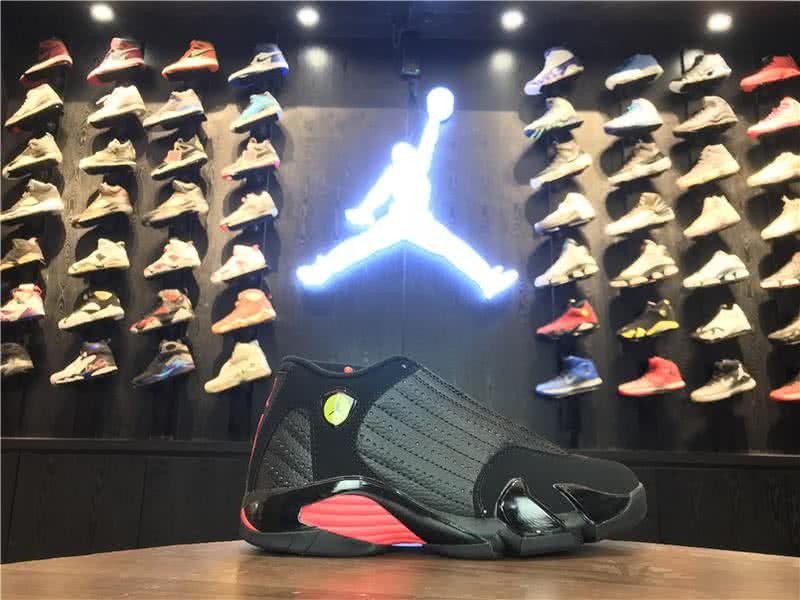 Air Jordan 14 Black And White Men 1