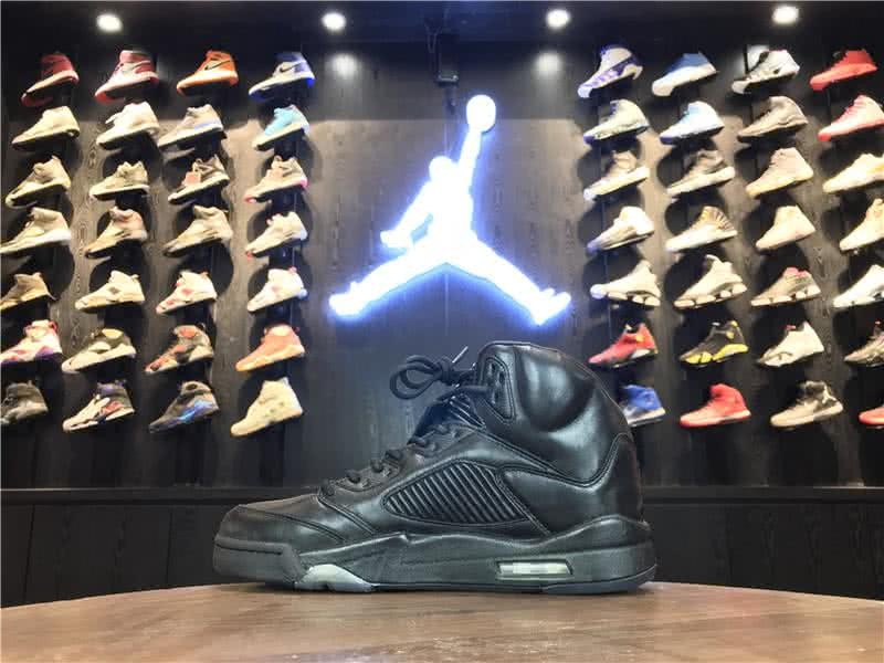 Air Jordan 5 Premium Pinnacle Black Men 2