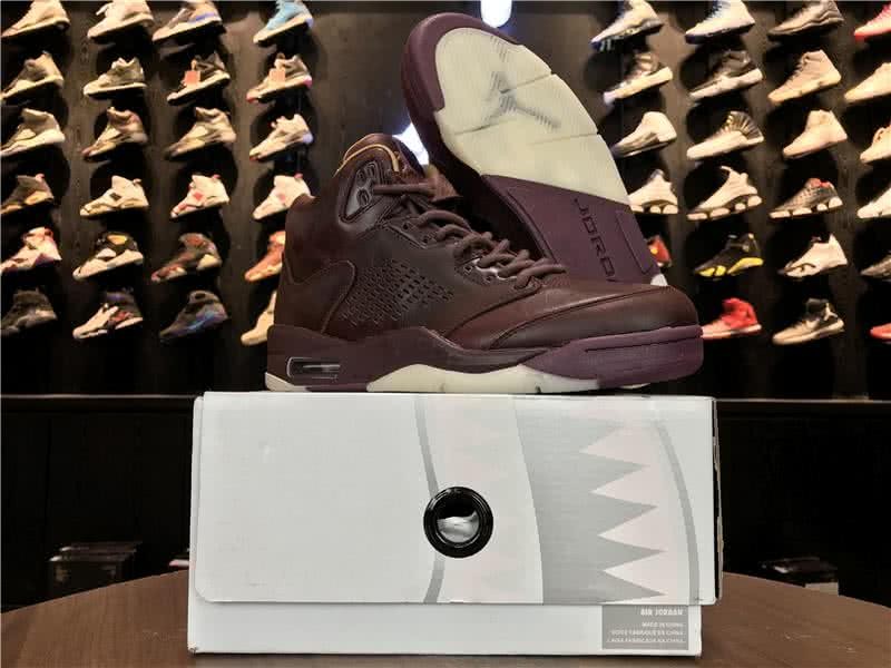 Air Jordan 5 Premium Bordeaux Wine Red Men 9