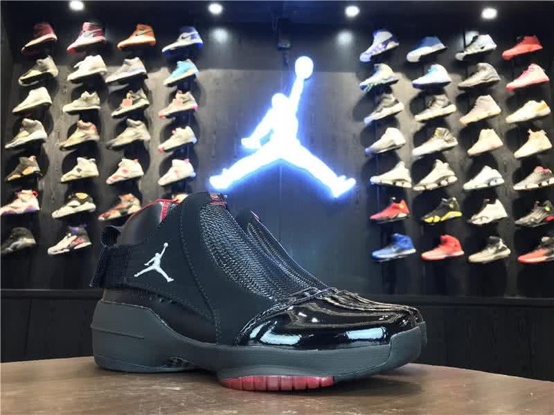 Air Jordan 19 Grey And Red Men 7
