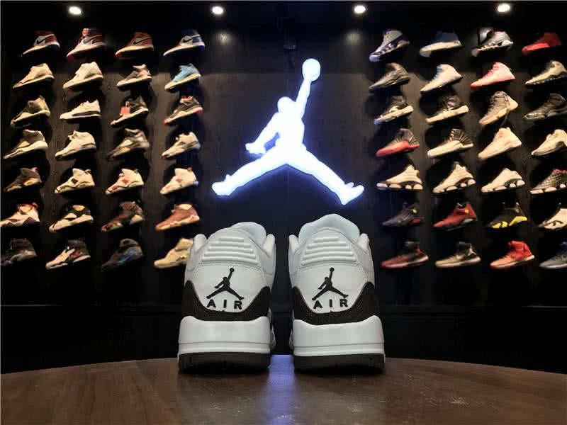 Air Jordan 3 Mocha White And Black Men 4