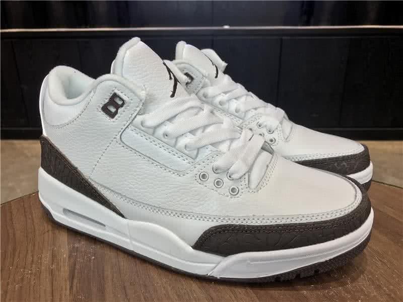 Air Jordan 3 Mocha White And Black Men 6
