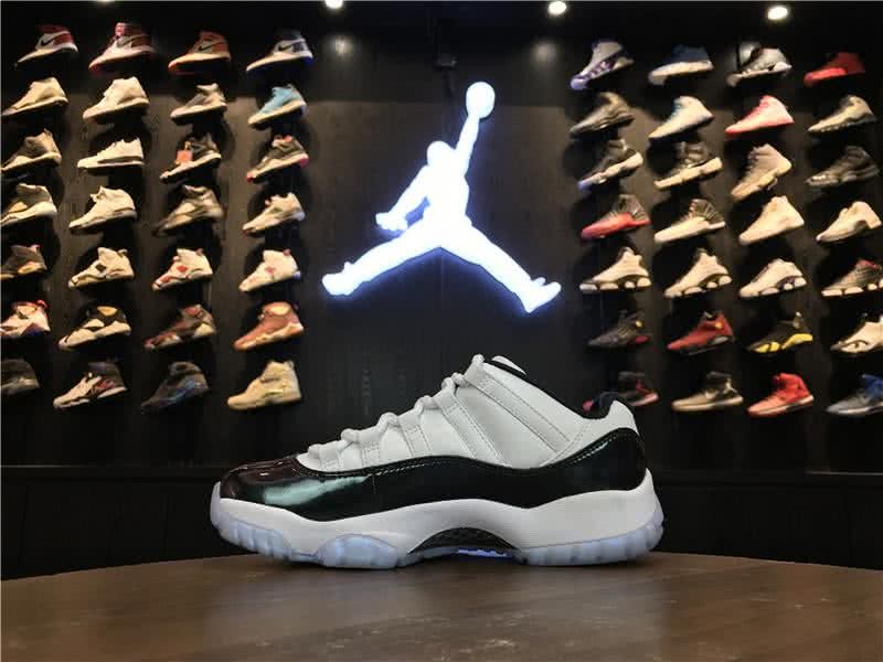 Air Jordan 11 Low Easter White And Atrovirens Men And Women 2
