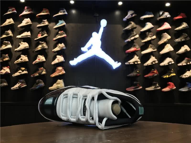 Air Jordan 11 Low Easter White And Atrovirens Men And Women 4