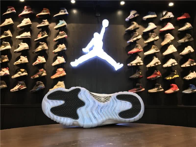 Air Jordan 11 Low Easter White And Atrovirens Men And Women 5