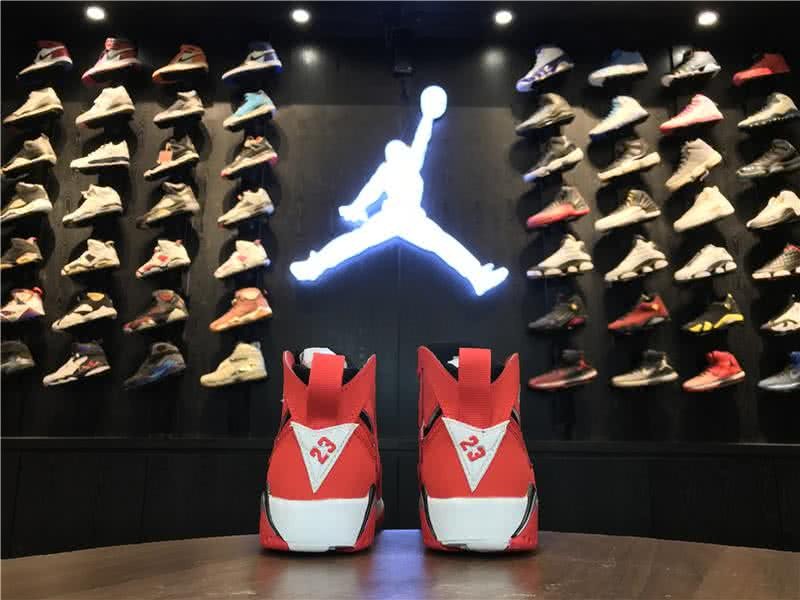 Air Jordan 7 Fadeaway Red Women 7