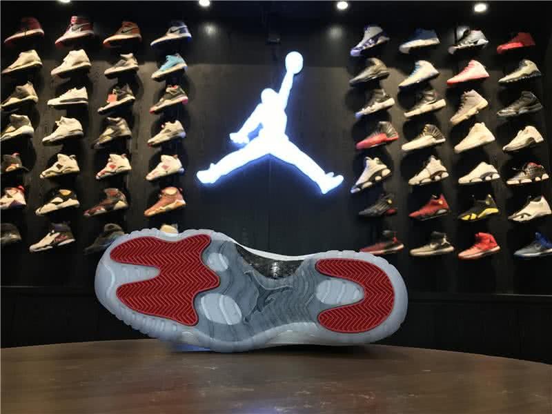 Air Jordan 11 X Supreme x LV Red And White Letter Men 5