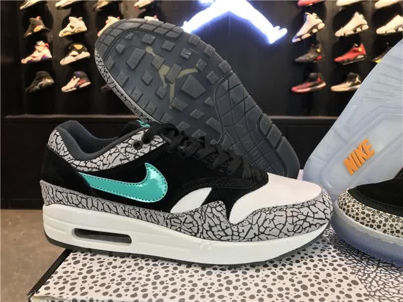 AJ3 atmos x Air Jordan 3 x Nike Air Max 1 Pack Grey And Bule Men 1