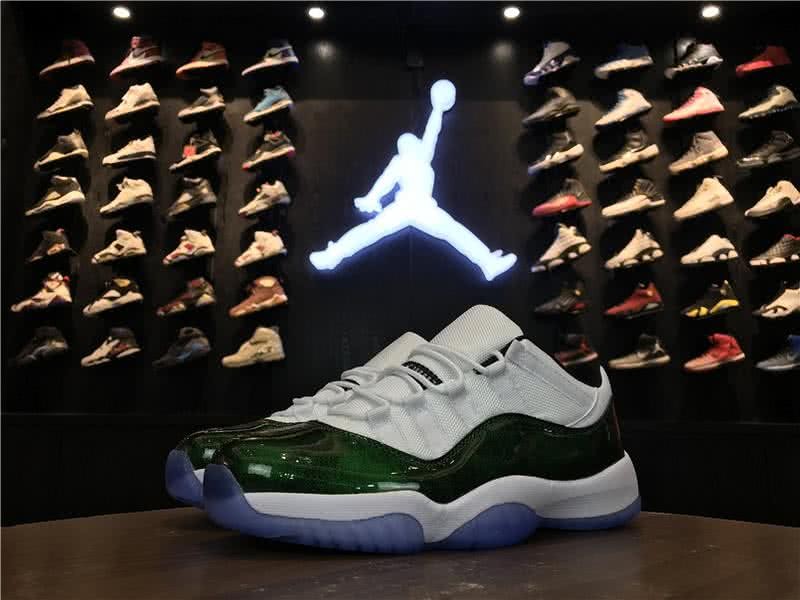 Air Jordan 11 Low Easter White And Green Men 6