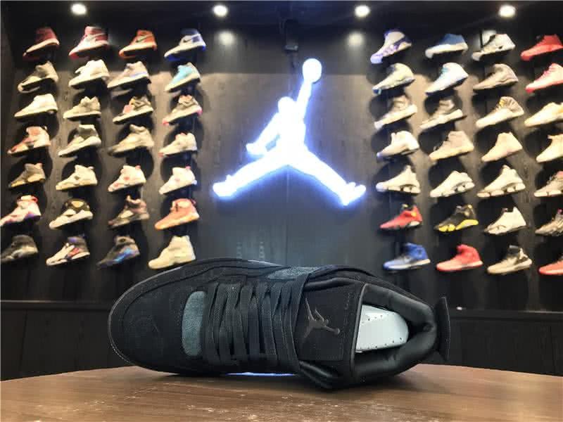 KAWS x Air Jordan 4 Blac And White Women/Men 4