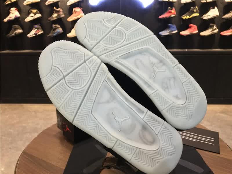 KAWS x Air Jordan 4 Blac And White Women/Men 9