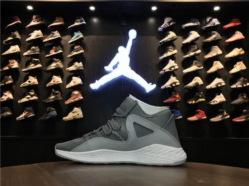 Air Jordan Formula 23 Grey And White Men 1
