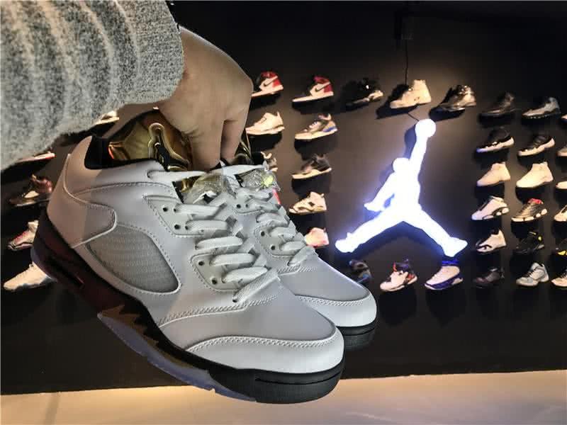 Air Jordan 5 Olympic White Men 6