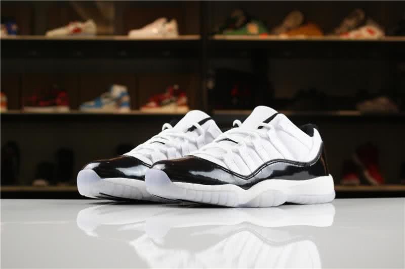 Air Jordan 11 Low Easter White And Black Women 1
