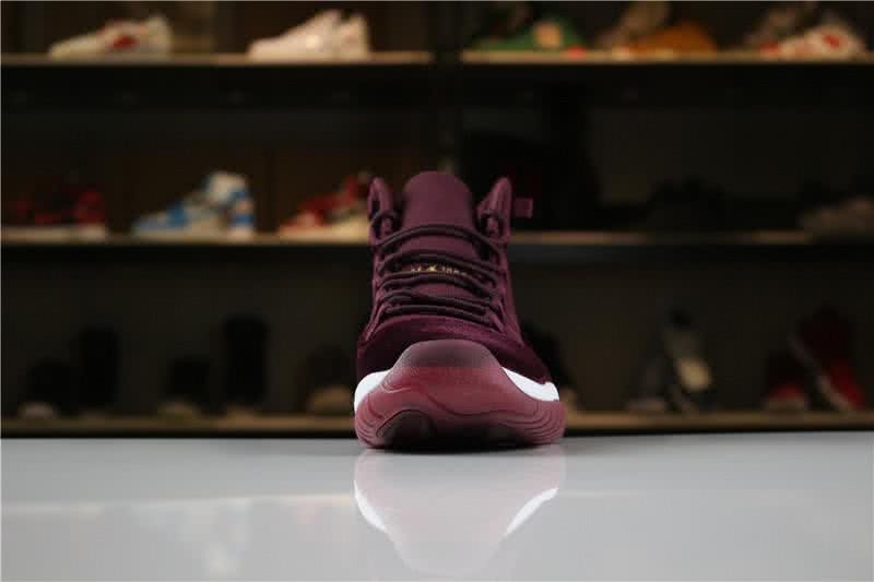 Air Jordan 11 Heiress Wine Women 2