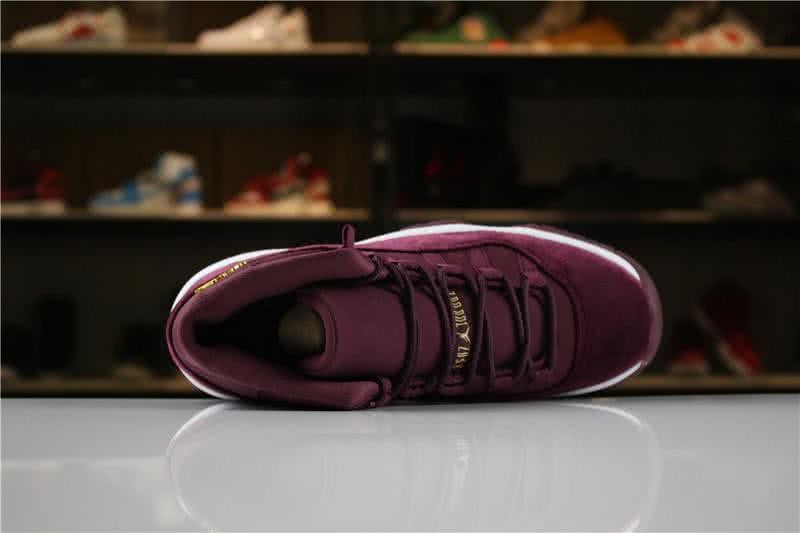 Air Jordan 11 Heiress Wine Women 5