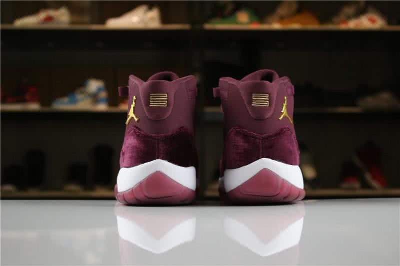 Air Jordan 11 Heiress Wine Women 7