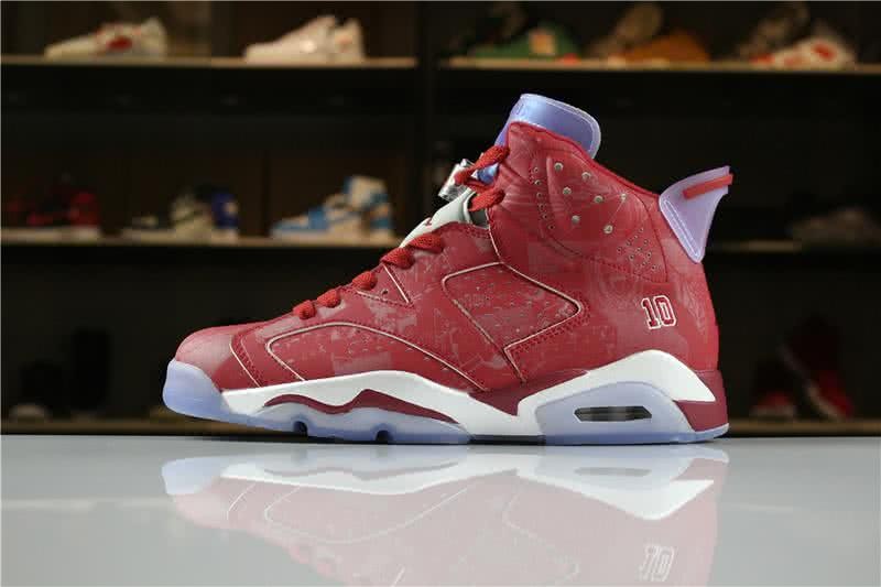 Air Jordan 6 Slam Dunk Red Men 1