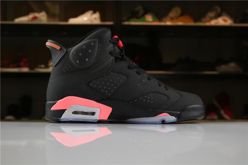 Air Jordan 6 Black Infrared Black Men 5