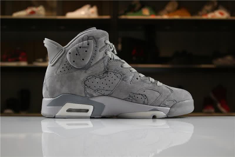 Air Jordan 6 DIY Personal Tailor Grey Men 5