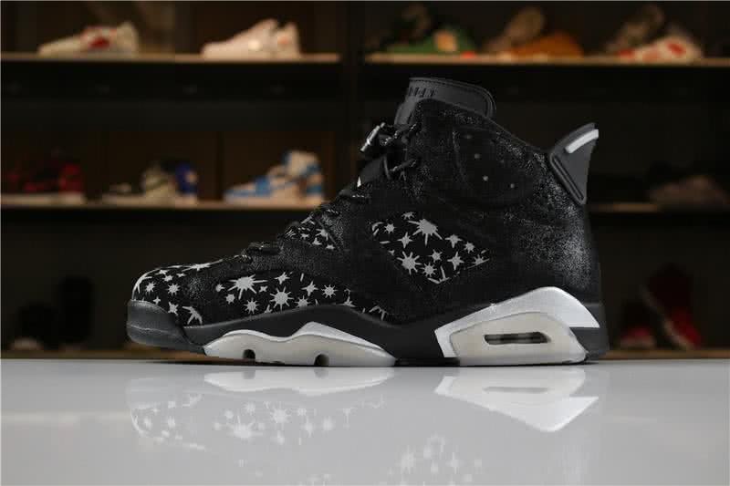 Air Jordan 6 DIY Personal Tailor Black Men 4