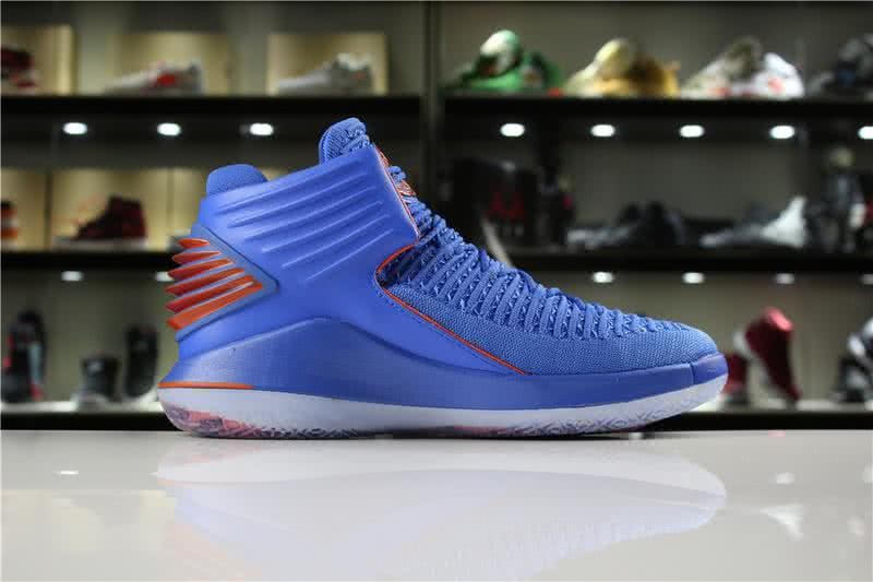Air Jordan 32 Russ Blue Men 4
