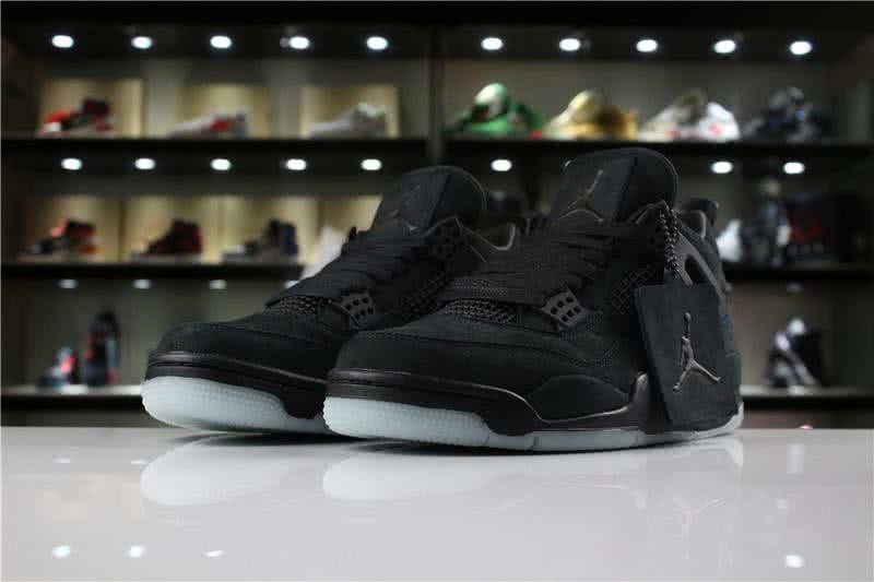 KAWS x Air Jordan 4 Black Men 2