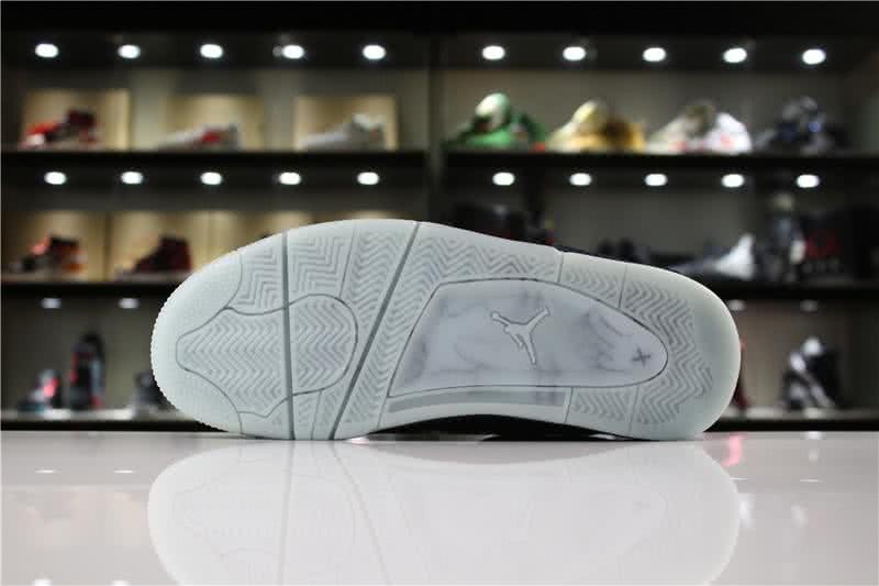 KAWS x Air Jordan 4 Black Men 7