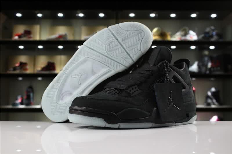 KAWS x Air Jordan 4 Black Men 1
