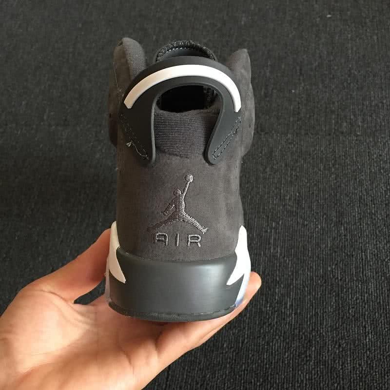 Air Jordan 6 Grey And White Men 3