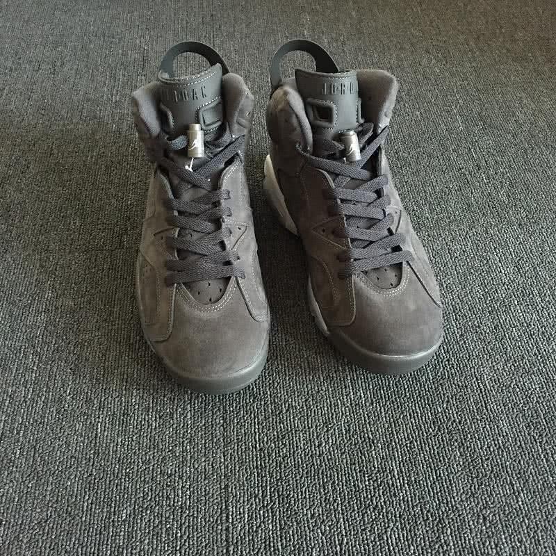 Air Jordan 6 Grey And White Men 5