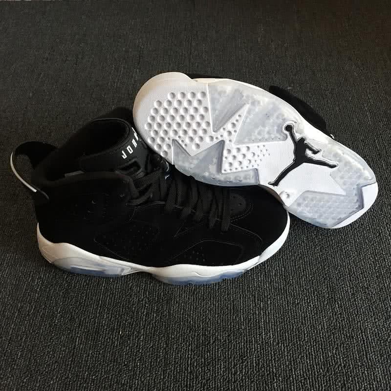Air Jordan 6 Black And White Men 3