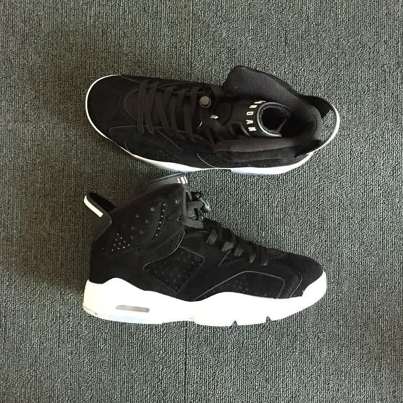 Air Jordan 6 Black And White Men 7