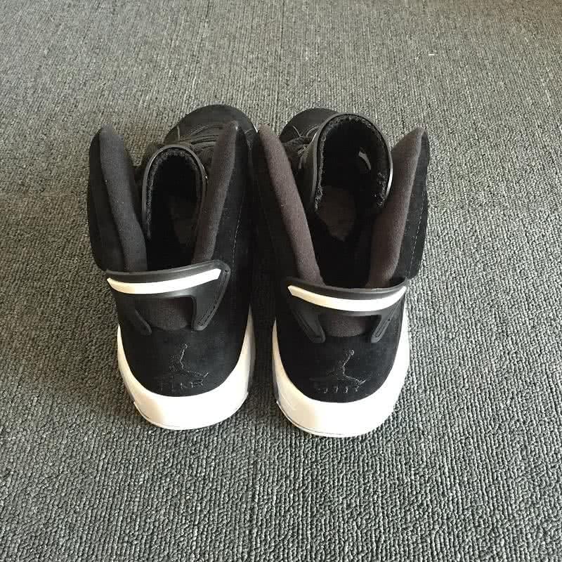 Air Jordan 6 Black And White Men 8