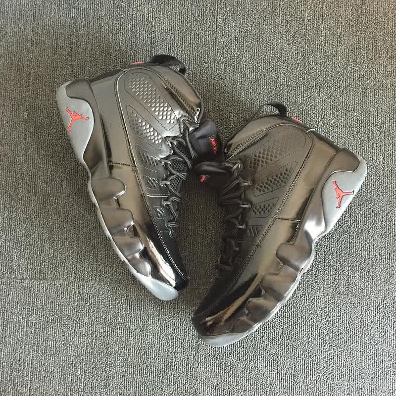 Air Jordan 9 Grey And Red Men 3