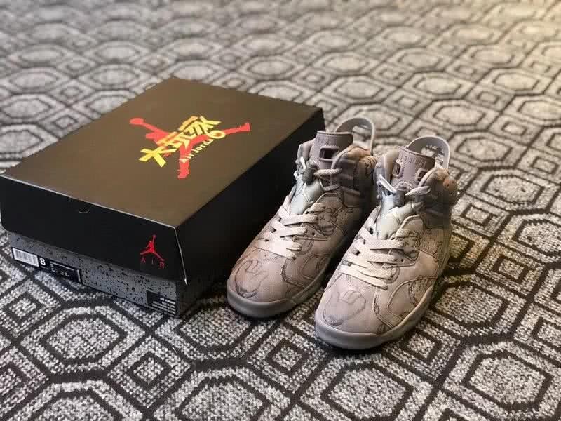 Air Jordan 6 KAWS X Grey Men 2