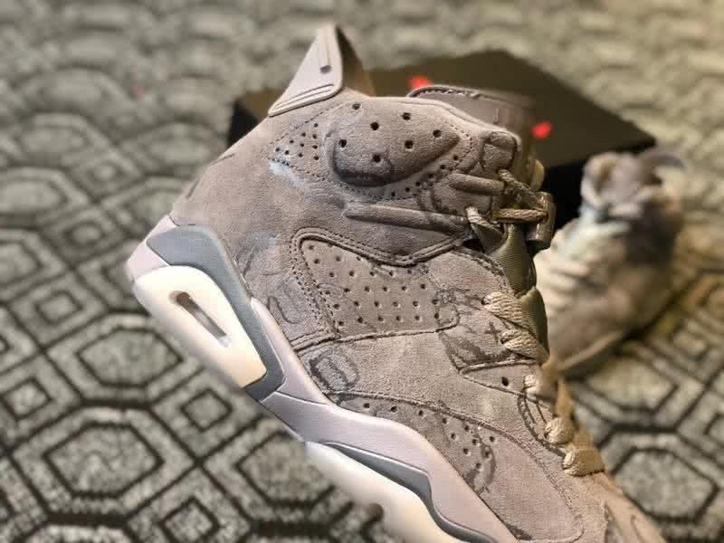 Air Jordan 6 KAWS X Grey Men 3
